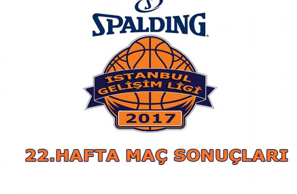 SPALDING GELİŞİM LİGİ 2017 22.HAFTA MAÇ SONUÇLARI