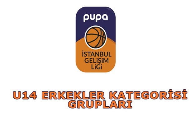 PUPA GELİŞİM LİGİ U14 ERKEKLER KATEGORİSİ GRUPLARI