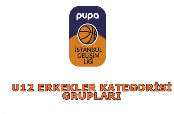 PUPA GELİŞİM LİGİ U12 ERKEKLER KATEGORİSİ GRUPLARI